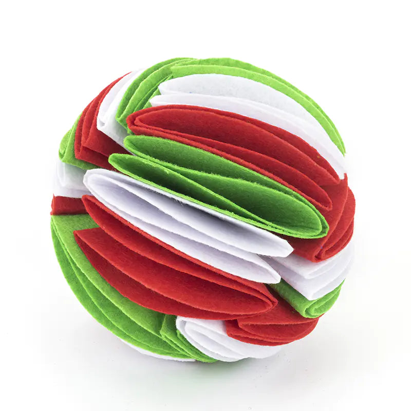 Foldable Dog Snuffle Ball for IQ Training Games