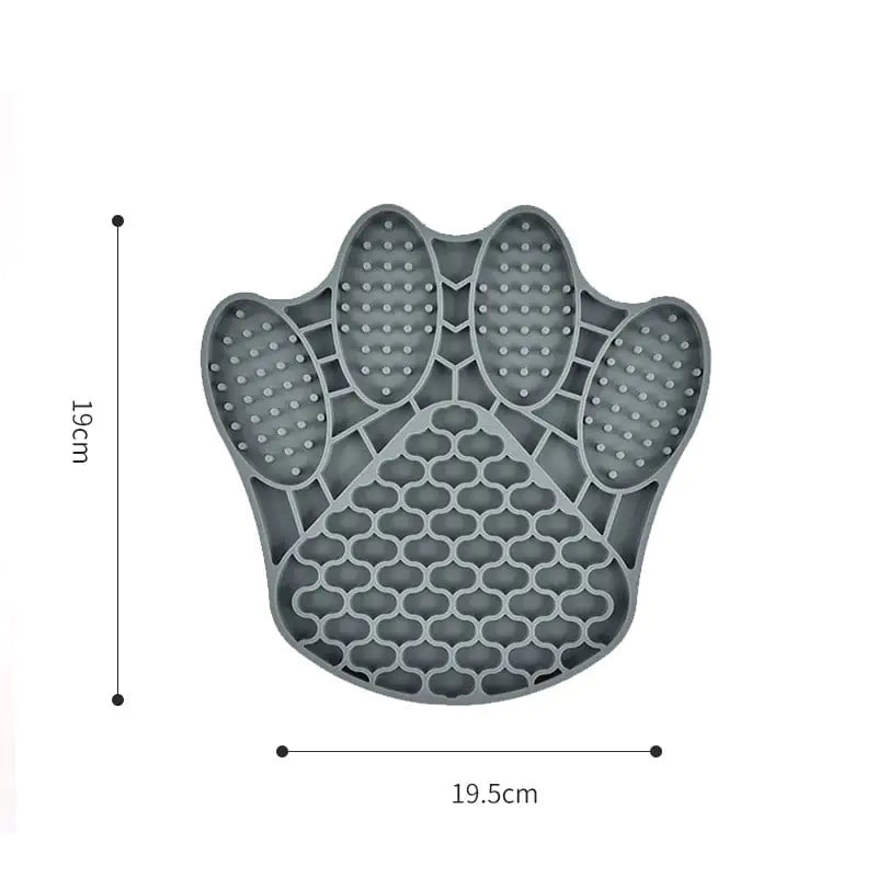 Silicone Dog Licking Mat and Slow Feed Bowl