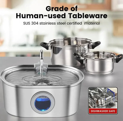 Stainless Steel Electronic Pet Bowl