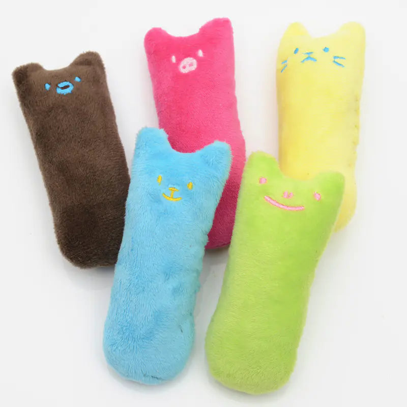 Cat Plush Chew Toy - Thumb Interactive Toy