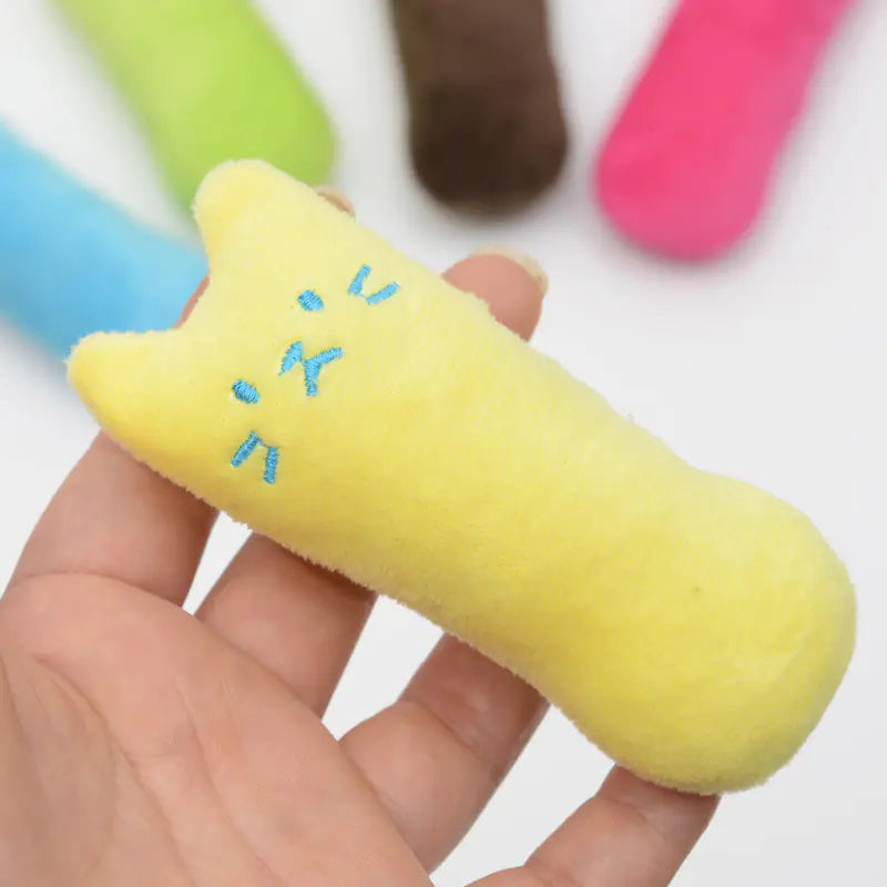 Cat Plush Chew Toy - Thumb Interactive Toy