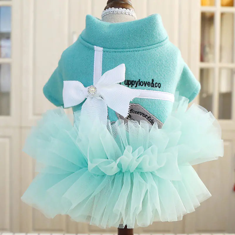 Woolen Temperamental Gauze Skirt for Cats