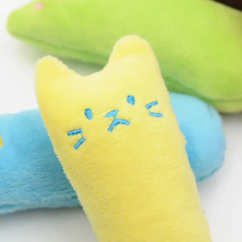 Cat Plush Chew Toy - Thumb Interactive Toy