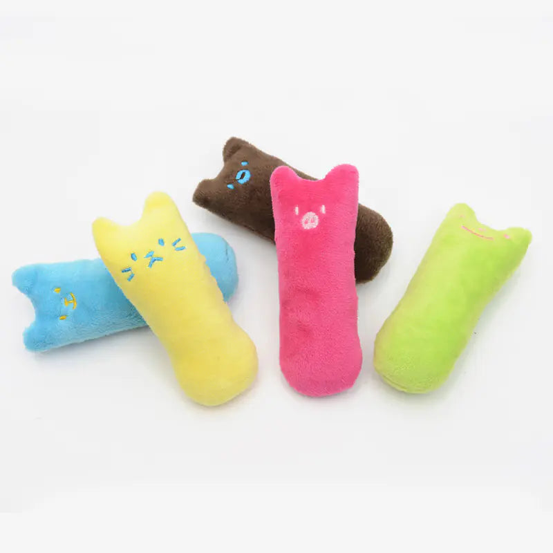 Cat Plush Chew Toy - Thumb Interactive Toy